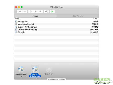 daemon tools for mac修改版(虚拟光驱) v4.1.227 苹果电脑版 0