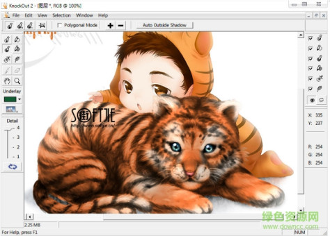 Corel KnockOut(ps专业抠图滤镜) v2.0 特别汉化版 0