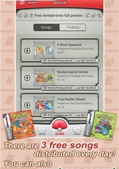 精灵宝可梦音乐盒手机版pokemonjukebox v1.3.3 安卓版 2