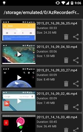 az屏幕录制修改版(az screen recorder) v5.8.7 安卓无广告完整版 1