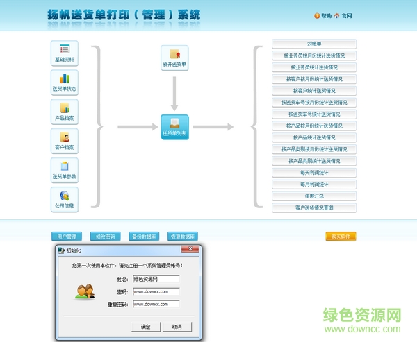 扬帆送货单打印系统