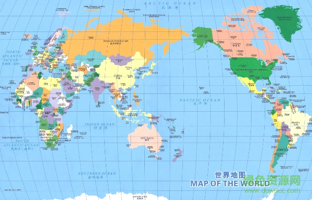 世界地图高清30亿像素地形图 可放大版 0