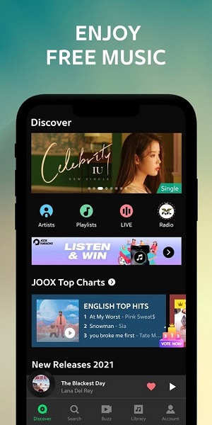 joox music泰国版 v6.9.0 官方最新版 0