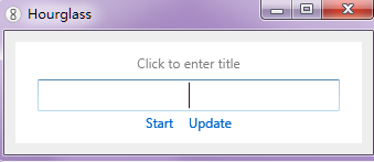 Hourglass(Windows倒计时工具) v1.1.0.0 绿色版 0