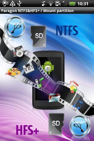 NTFS格式挂载软件(Paragon NTFS&HFS+) v1.14 安卓版 2