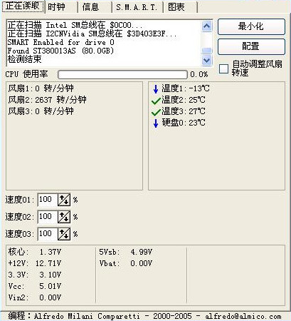 cpu风扇转速调节软件 v4.51 汉化中文版 0