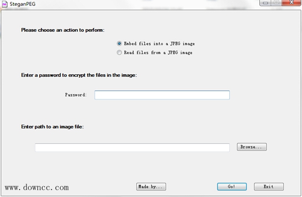 SteganPEG(图片加密软件) v1.0 官方免费版 0