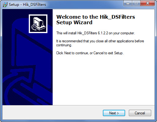 海康Hik DSFilters播放插件 v6.1.2.2 官方免费版 0