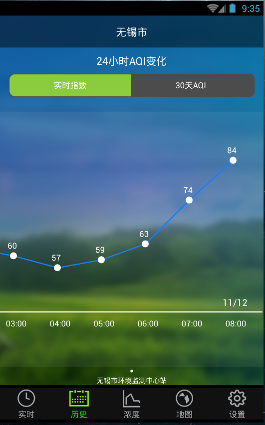无锡空气质量 v1.2 安卓版 1