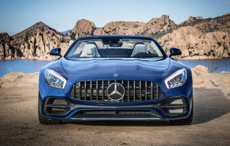 奔驰2017AMG GT Roadster 4k高清壁纸