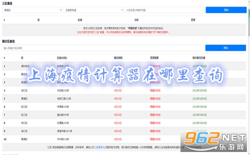 上海疫情计算器在哪里查询 上海疫情计算器查询入口