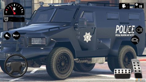 Offroad Police Truck越野警车模拟器v1.0 安卓版截图1