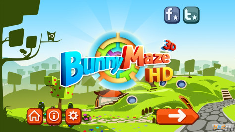 Bunny Maze HD(兔子迷宫大冒险3D版)v1.0.1 (Bunny Maze)截图1