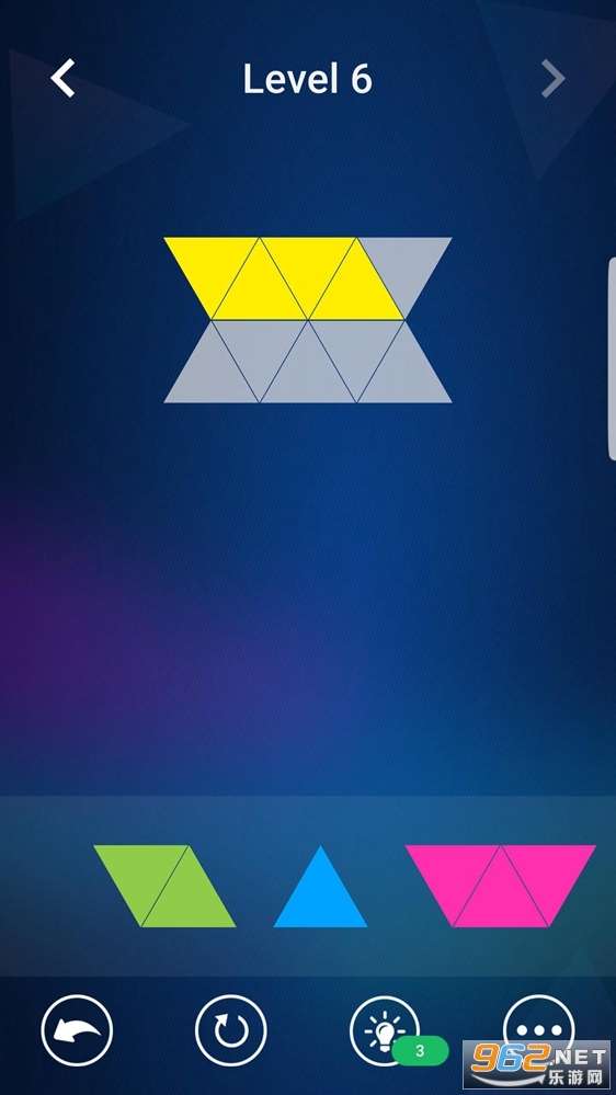 Colour Paper Triangle Block Fixing(三角彩纸积木游戏)v2.3 安卓版截图4