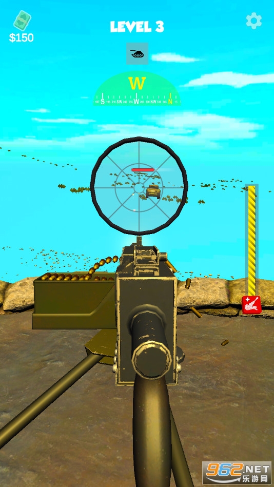 Mortar Clash 3D(迫击炮冲突3D游戏)v1.4.0 去广告截图5