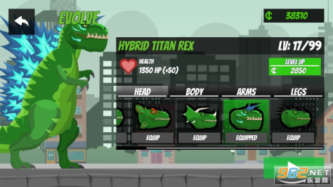 哥斯拉城市狂暴 (Hybrid Titan Rex)破解版v0.3截图4