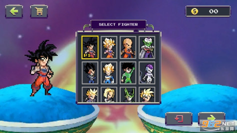 龙珠超人破解版(Dragon Fighters)v1.3.6全人物截图3