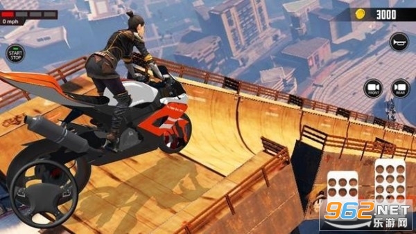 超酷炫赛车手(Impossible Mega ramp moto bike Rider: Superhero 3D)v1.4.0最新版截图1