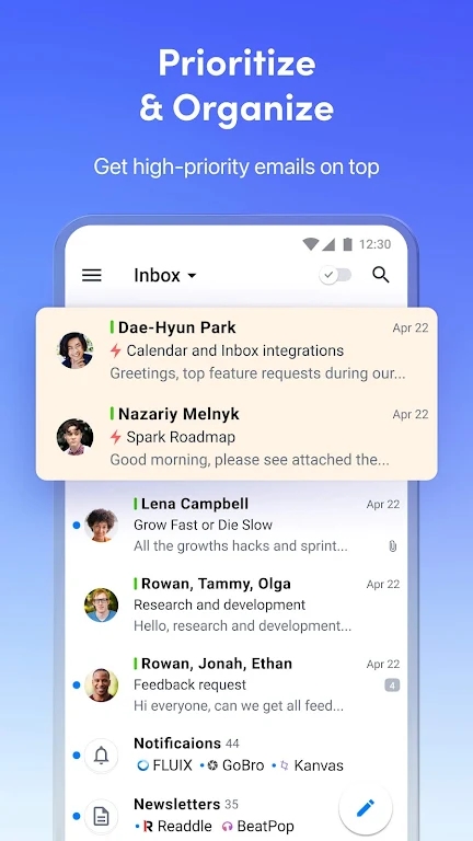 Spark Mail(Spark邮箱安卓客户端)v3.8.8 最新版截图2