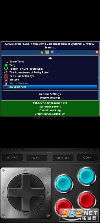 MAME模拟器安卓版汉化版(MAME4droid 2024)v1.9.6 最新中文版截图2