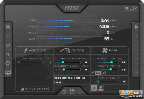 MSI Afterburner(微星cpu超频软件)