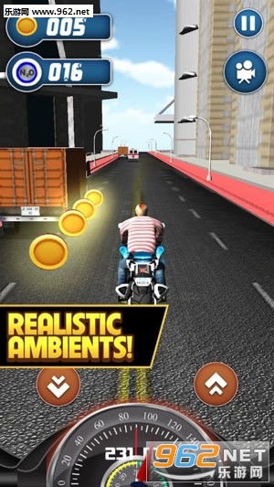 Moto Racing 3D(摩托赛车3D安卓版)v1.5截图1