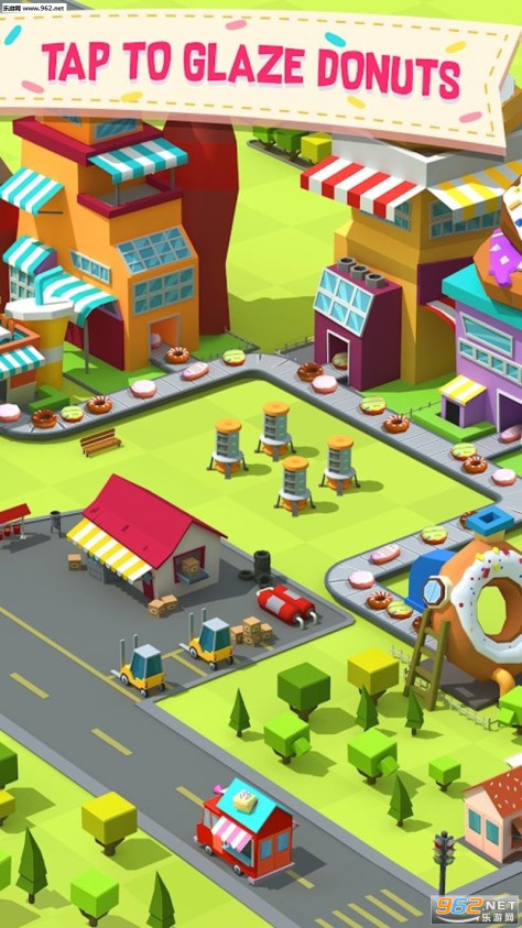 Donut City Tycoon(甜甜圈工厂好莱坞金钱大亨安卓版)v2.5.1(Donut City Tycoon)截图3