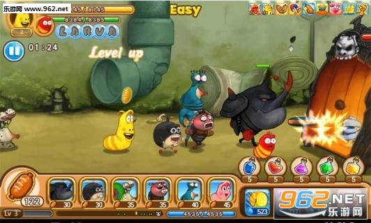 Larva Heroes(幼虫英雄手游)v1.9.0截图1