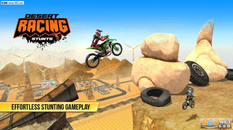 Desert Bike Stunts安卓版v1.1(沙漠自行车特技)截图3