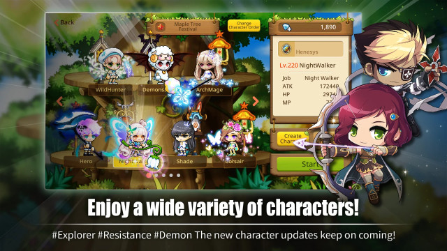 MapleStory M国际服官方版2024v2.100.4229最新版截图2