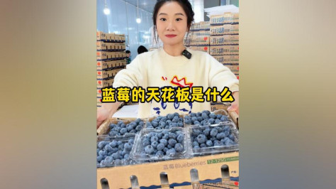 新鲜成熟的云南花香蓝莓，好吃不贵！#蓝莓 #花青素 #多吃蓝莓的好处 #新鲜采摘 #水果