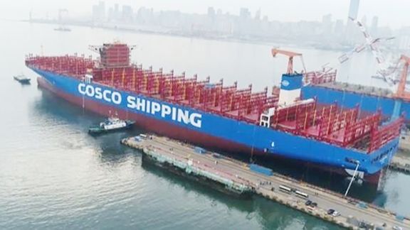 中国成功，打造世界最大巨轮，比辽宁舰还长110米，打破韩国垄断