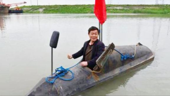 中国农民，3万元造潜水艇，获国家专利！网友：专家造不出！