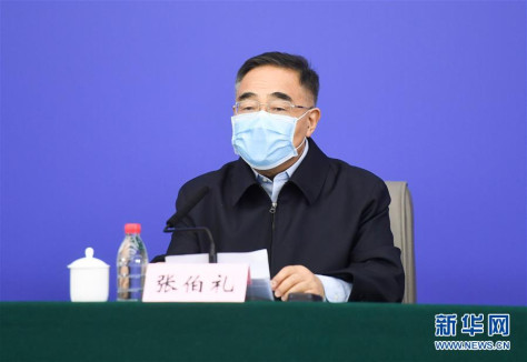 　3月23日，张伯礼在湖北武汉举行的发布会上回答记者提问。新华社记者 陈晔华 摄