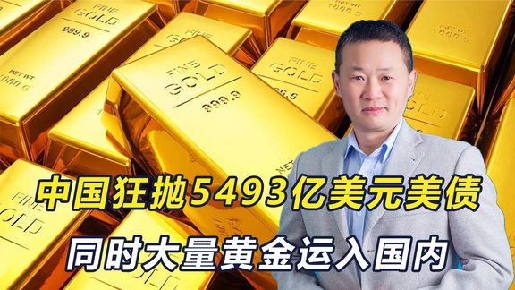 中国减持5493亿美债的同时，为何大量购入黄金？日本坚持逆势接盘