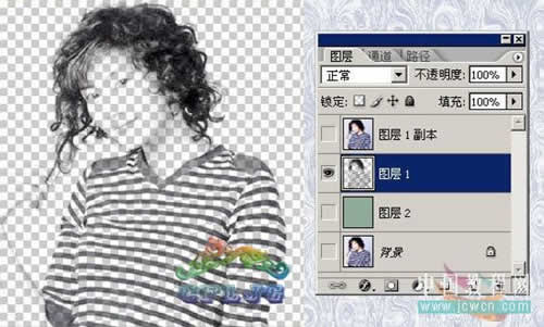 Photoshop扣图教程 用抽出滤镜抠MM散发