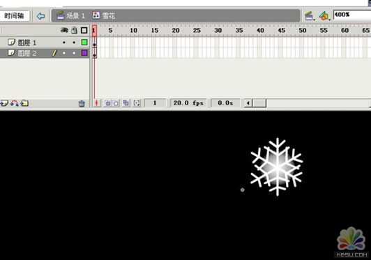 Flash制作非常逼真的下雪视觉动画效果