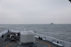 海军舰艇编队海上训练