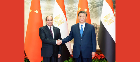 Rais Xi Jinping wa China afanya mazungumzo na Rais Sisi wa Misri