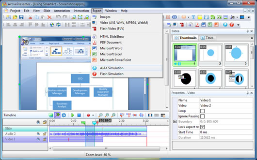 屏幕抓图、电子培训和电子教学工具(ActivePresenter Professional Edition)