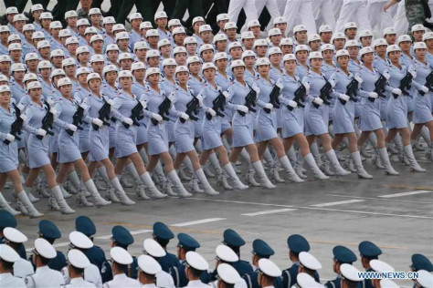 CHINA-BEIJING-NATIONAL DAY CELEBRATION-TRAINING (CN)