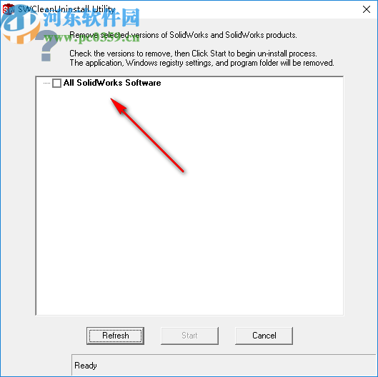 SolidWorks完全清理工具(SWCleanUninstall)