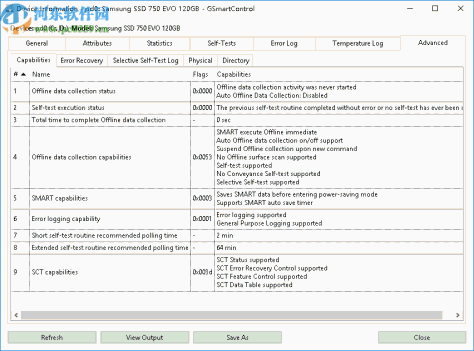 智能磁盘检测工具(GSmartControl)