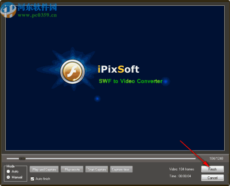 iPixSoft SWF to AVI Converter(SWF到AVI转换器)