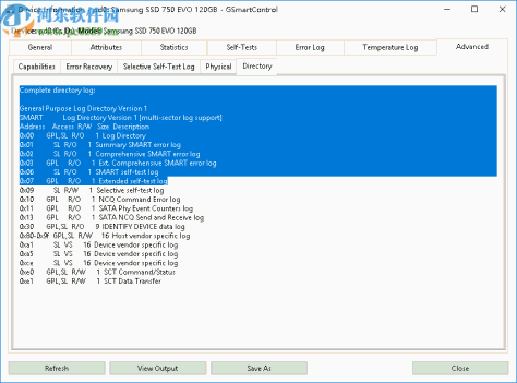 智能磁盘检测工具(GSmartControl)