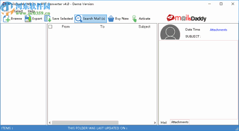 MailsDaddy MBOX To PST Converter