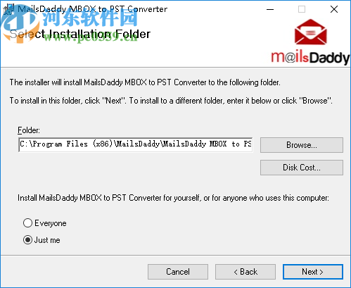 MailsDaddy MBOX To PST Converter