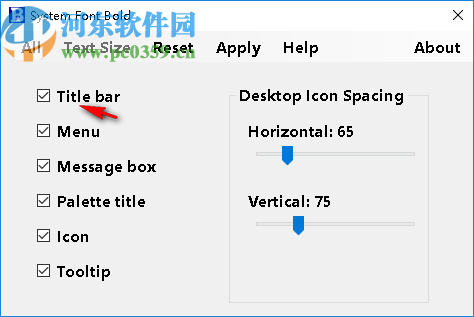 System Font Bold(系统字体设置软件)