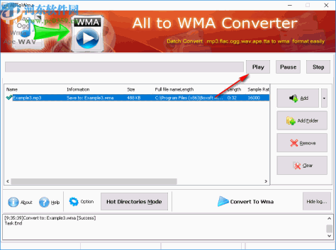 Boxoft All to WMA Converter(WMA格式转换器)