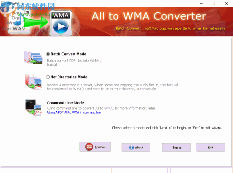 Boxoft All to WMA Converter(WMA格式转换器)